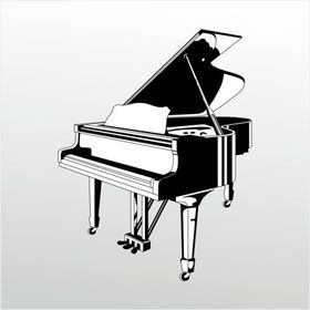 100 cm Piyano Folyo Sticker