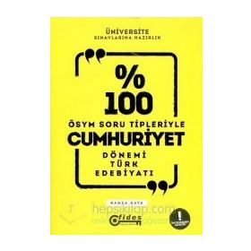 %100 Cumhuriyet Dönemi Türk Edebiyatı - Hamza Kaya