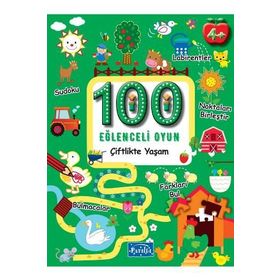 100 Eğlenceli Oyun - Çiz Boya Öğren - Kolektif