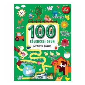 100 Eğlenceli Oyun - Çiz Boya Öğren - Kolektif