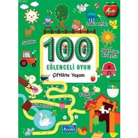 100 Eğlenceli Oyun - Çiz Boya Öğren - Kolektif
