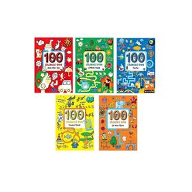 100 Eğlenceli Oyun Serisi Set 5 Kitap - Parıltı Yayıncılık