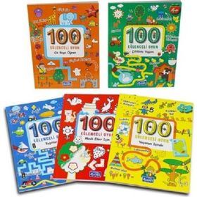 100 Eğlenceli Oyun Serisi Set 5 Kitap - Parıltı Yayıncılık