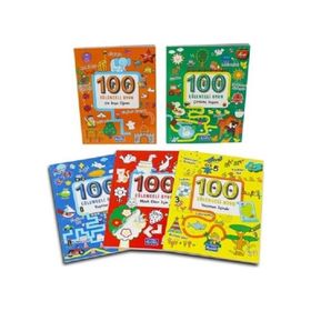 100 Eğlenceli Oyun Serisi Set 5 Kitap - Parıltı Yayıncılık