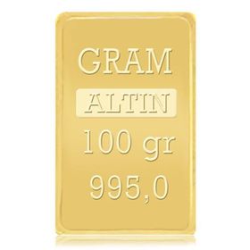 100 gr 24 Ayar Külçe Altın