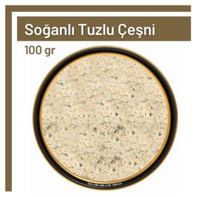 100 gr Soğanlı Tuzlu Çeşni
