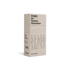 100 Pose Cards: Women's Figure Templates For Fashion Illustration
