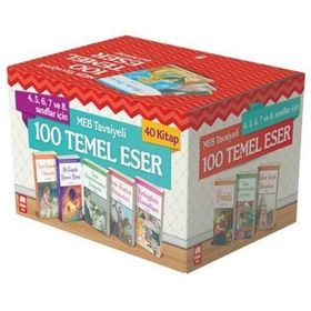 100 Temel Eser 40 Kitap Takım - Muallim Naci lafontein jean de la fontaine Carlo Collodi Jules Verne Ziya Gökalp James Matthew Barrie mevlana celalettin rumi Cenab Şehabettin levi s carol Charles Dickens Ömer Seyfeddin Jonathan Swift Ahmet Rasim Howerd