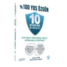 %100 YDS Özgün 10 Deneme Sınavı 2017 - Bayram Kaya Mehmet Murat Lüleci