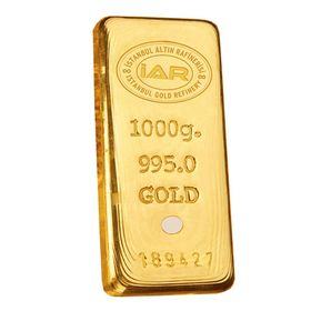 1000 gr 24 Ayar Külçe Altın