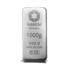 1000 gr 999.0 Külçe Gümüş