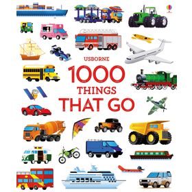 1000 Things That Go - Usborne Yayınları