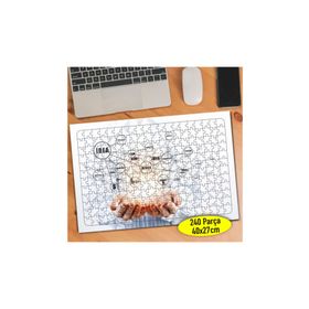 100085982 Yaratıcı Fikir Aşamaları 240 Parça Puzzle Yapboz