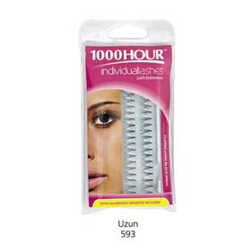 1000Hour Individuallashes 593 Uzun Tekli Takma Kirpik