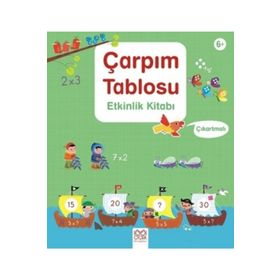 1001 Çarpım Tablosu Etkinlik Kitabı-Çiçek Kitaplar