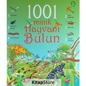 1001 Minik Hayvanı Bulun - Emma Helbrought