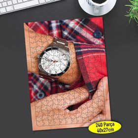 100164440 Erkek Kol Saati 240 Parça Puzzle Yapboz