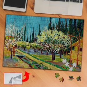 1003 Meyve Bahçesi Van Gogh 240 Parça Puzzle Yapboz Tablo