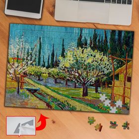 1003 Meyve Bahçesi Van Gogh 240 Parça Puzzle Yapboz Tablo