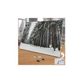 100377 Ormanda Kar Manzarası 240 Parça Puzzle Yapboz