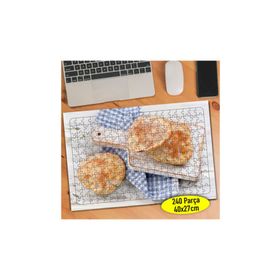 100724046 Fırın Ekmek Pastahane Yiyecek 240 Parça Puzzle Yapboz
