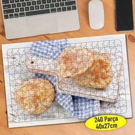 100724046 Fırın Ekmek Pastahane Yiyecek 240 Parça Puzzle Yapboz