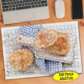 100724046 Fırın Ekmek Pastahane Yiyecek 240 Parça Puzzle Yapboz