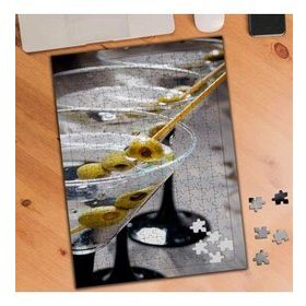 100732179 Zeytinli Martini Kokteyl 240 Parça Puzzle Yapboz