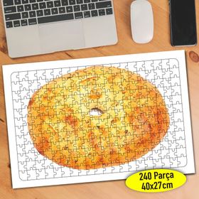 100982198 Fırın Ekmek Pastahane Yiyecek 240 Parça Puzzle Yapboz