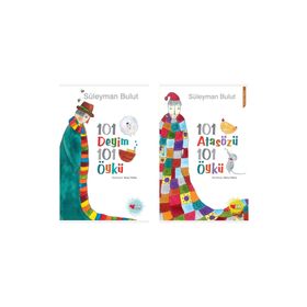 101 Deyim 101 Öykü + 101 Atasözü 101 Öykü- 2 Kitap Set - İş Bankası Kültür Yayınları