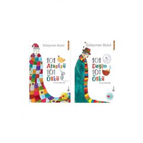 101 Deyim 101 Öykü + 101 Atasözü 101 Öykü- 2 Kitap Set - İş Bankası Kültür Yayınları