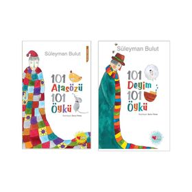 101 Deyim 101 Öykü + 101 Atasözü 101 Öykü- 2 Kitap Set - İş Bankası Kültür Yayınları