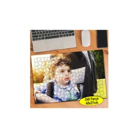 101074515 Parkta Sevimli Bebek 240 Parça Puzzle Yapboz
