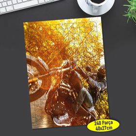 101163437 Motorsiklet Tutkunu 240 Parça Puzzle Yapboz