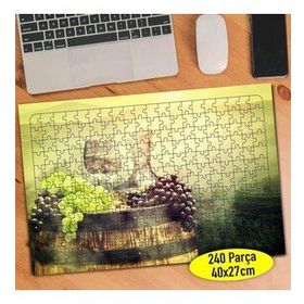 101194342 Toskana İtalya Üzüm Şarabı 240 Parça Puzzle Yapboz