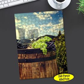 101194499 Toskana İtalya Üzümler 240 Parça Puzzle Yapboz