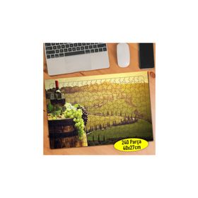 101512131 Toskana İtalya Üzüm Şarabı 240 Parça Puzzle Yapboz
