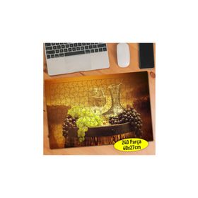 101512139 Toskana İtalya Üzüm Şarabı 240 Parça Puzzle Yapboz