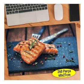 101609057 Somon Balığı Sunum Tabağı 240 Parça Puzzle Yapboz