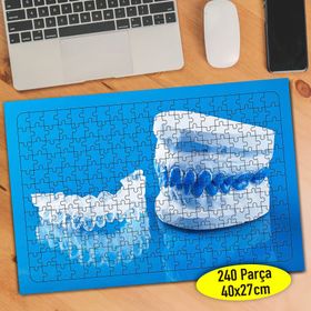 102340314 Dentist Diş Hekimi Diş Kalıbı 240 Parça Puzzle Yapboz