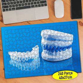 102340314 Dentist Diş Hekimi Diş Kalıbı 240 Parça Puzzle Yapboz