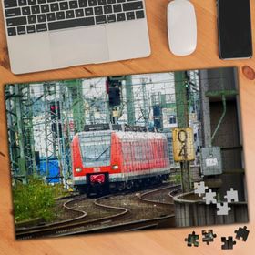 1024242 Yolcu Treni İstasyon 240 Parça Puzzle Yapboz
