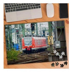1024242 Yolcu Treni İstasyon 240 Parça Puzzle Yapboz