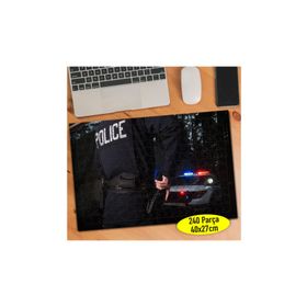 102706188 Ormanda Üniformalı Polis 240 Parça Puzzle Yapboz