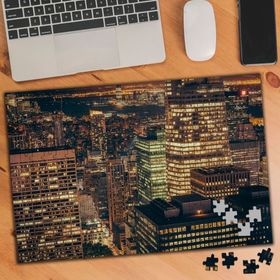 1031012 Şehrin Işıkları Binalar 240 Parça Puzzle Yapboz