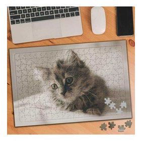 1031261 Yeni Uyanan Minnoş Kedi 240 Parça Puzzle Yapboz