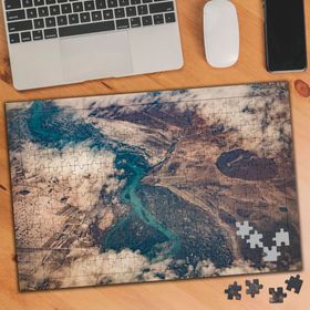 1031760 Kuş Bakışı Yeryüzü 240 Parça Puzzle Yapboz