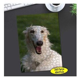 103188649 Rus Borzoy Cinsi Köpek 240 Parça Puzzle Yapboz