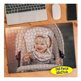 103256186 Neşeli Sevimli Bebek 240 Parça Puzzle Yapboz