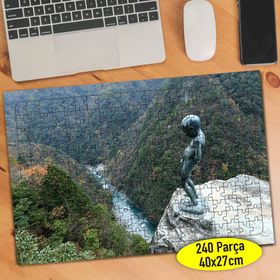 103313967 Japonya Iya Valley Manzarası 240 Parça Puzzle Yapboz